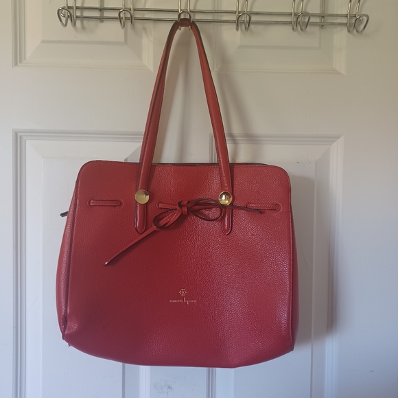 Red Nanette Lepore "Arabelle" Shoulder Purse - Picture 5 of 8